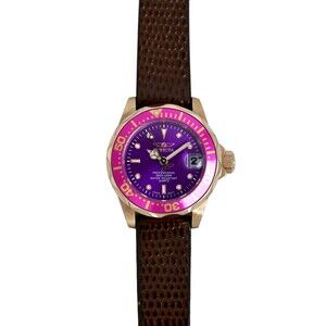Invicta Pro Diver Ladies 25mm 11717 Pink Dial Bezel